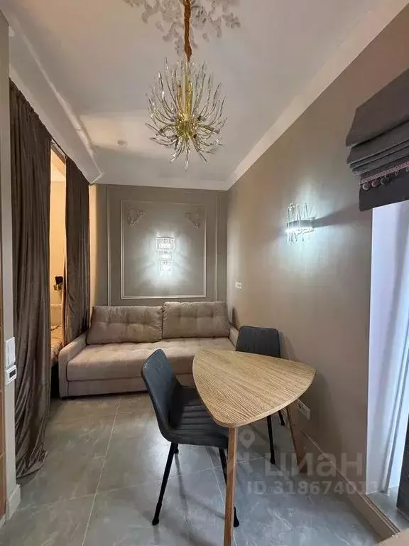 Студия Санкт-Петербург Тележная ул., 21 (22.0 м) - Фото 1