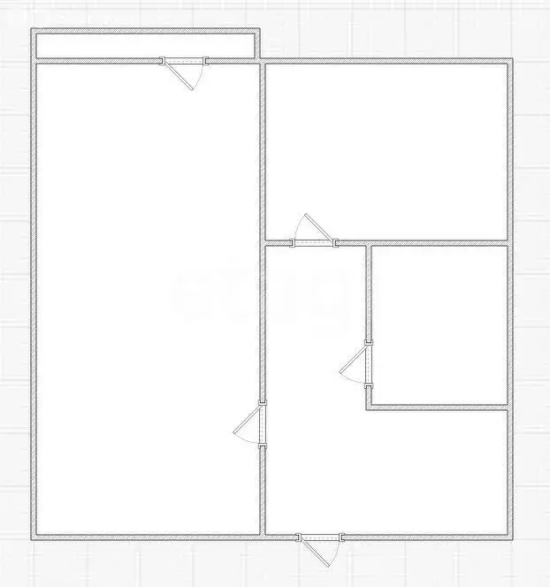 1-комнатная квартира: Ветлужский, микрорайон Победы, 4Б (32.6 м) - Фото 0
