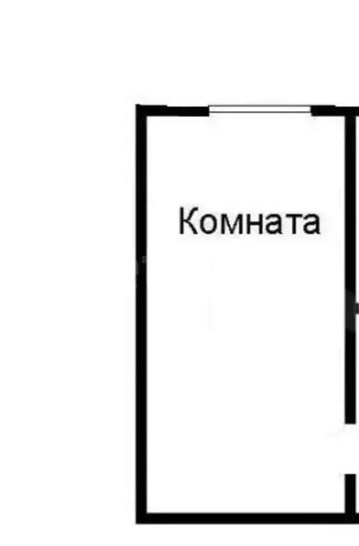 1к в -комнатной квартире (18 м) - Фото 1