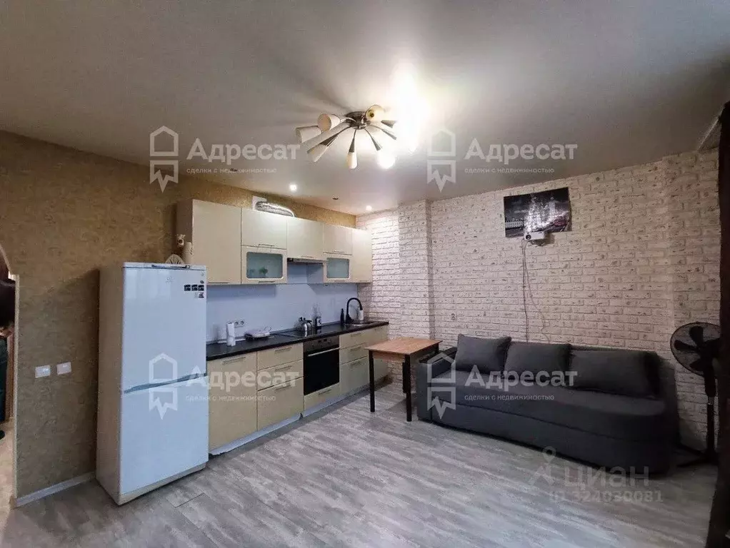 Студия Волгоградская область, Волгоград ул. Малиновского, 4А (30.0 м) - Фото 1