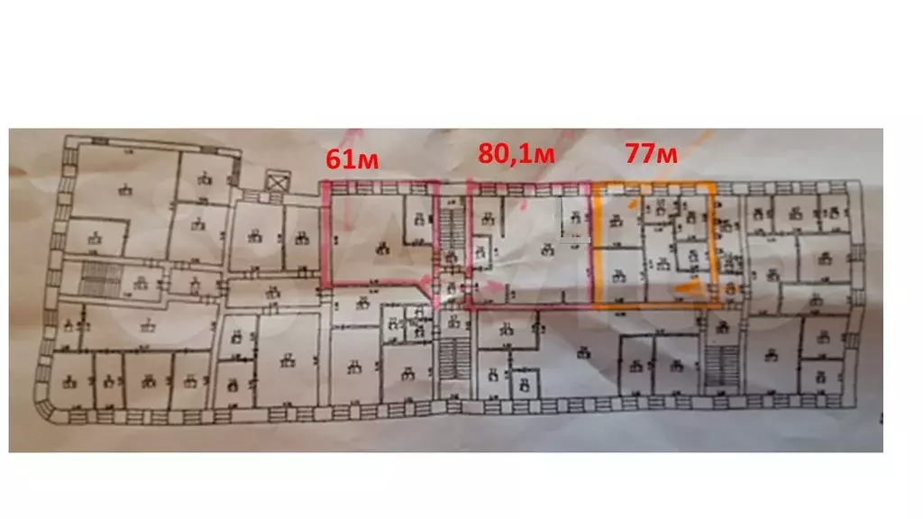 Офис, 80.1 м у метро Римская - Фото 0