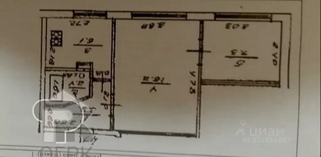 2-к кв. Башкортостан, Уфа ул. Правды, 3 (35.9 м) - Фото 1