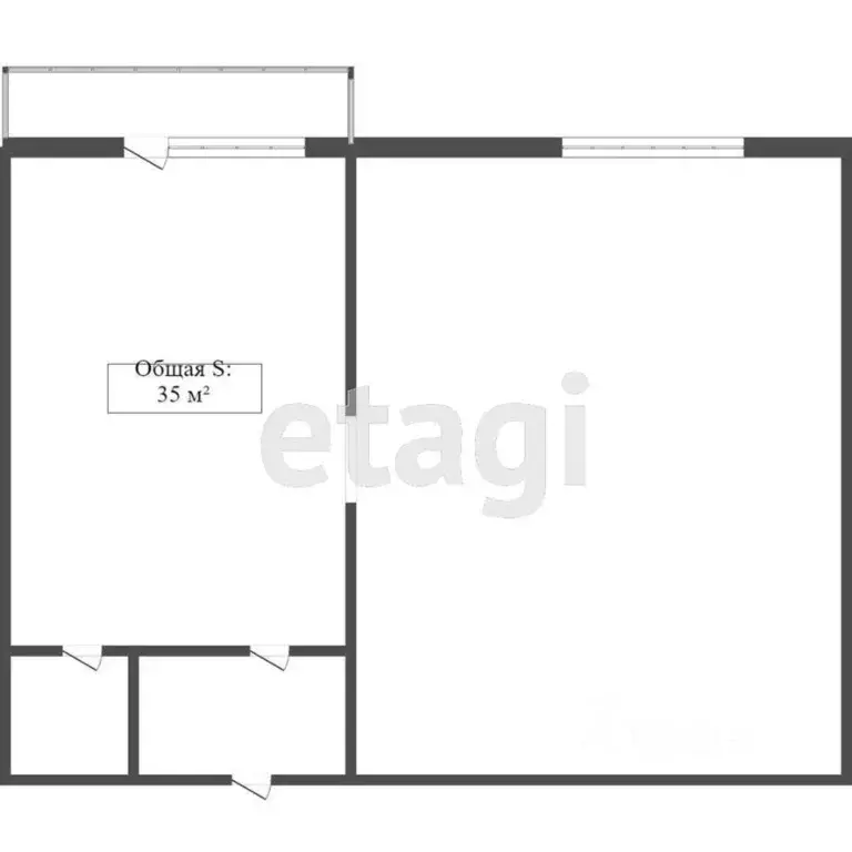 Комната Брянская область, Брянск ул. Котовского, 27а (11.8 м) - Фото 1