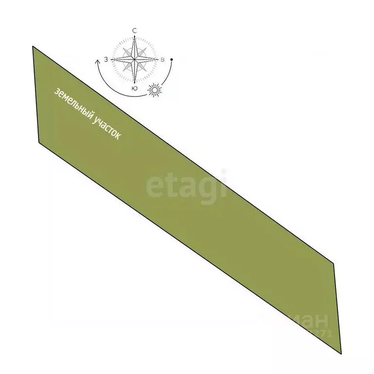 Участок в Свердловская область, Горноуральский муниципальный округ, ... - Фото 2