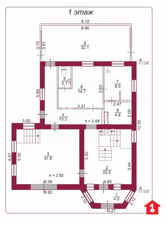 Дом в Омская область, Омск Тихая ул. (304 м) - Фото 2