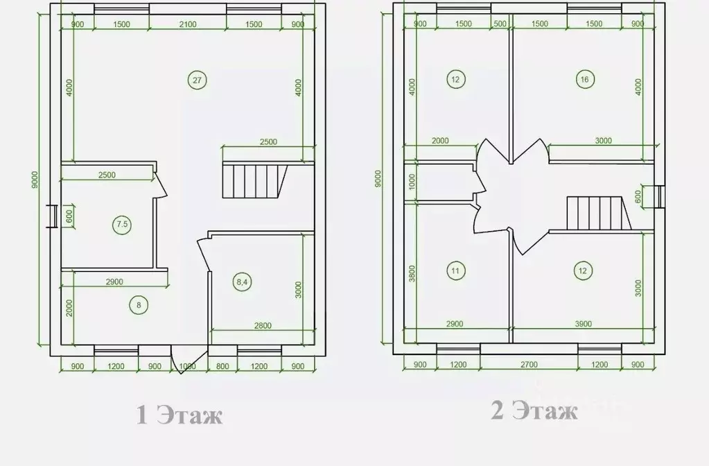 Коттедж в Пензенская область, с. Бессоновка ул. Кленовая, 87 (124 м) - Фото 1