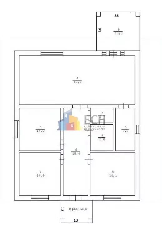 Дом в Тульская область, Тула городской округ, д. Ямны  (150 м) - Фото 2