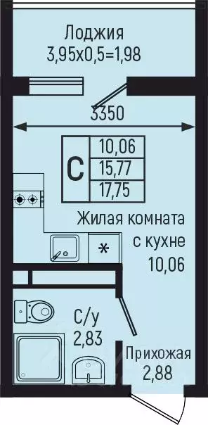 Студия Краснодарский край, Туапсинский муниципальный округ, с. Небуг  ... - Фото 0