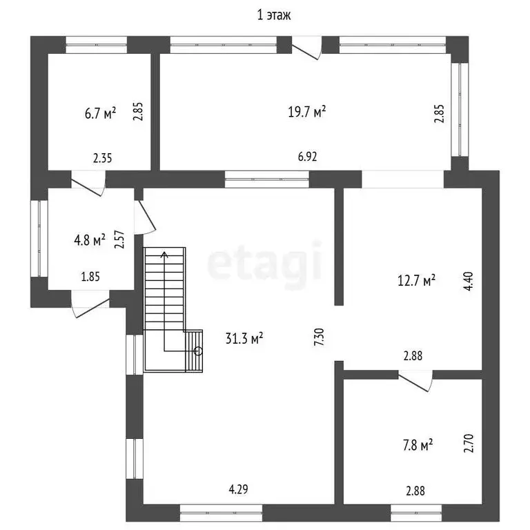 Дом в муниципальный округ Омский район, деревня Давыдовка, Звёздная ... - Фото 1