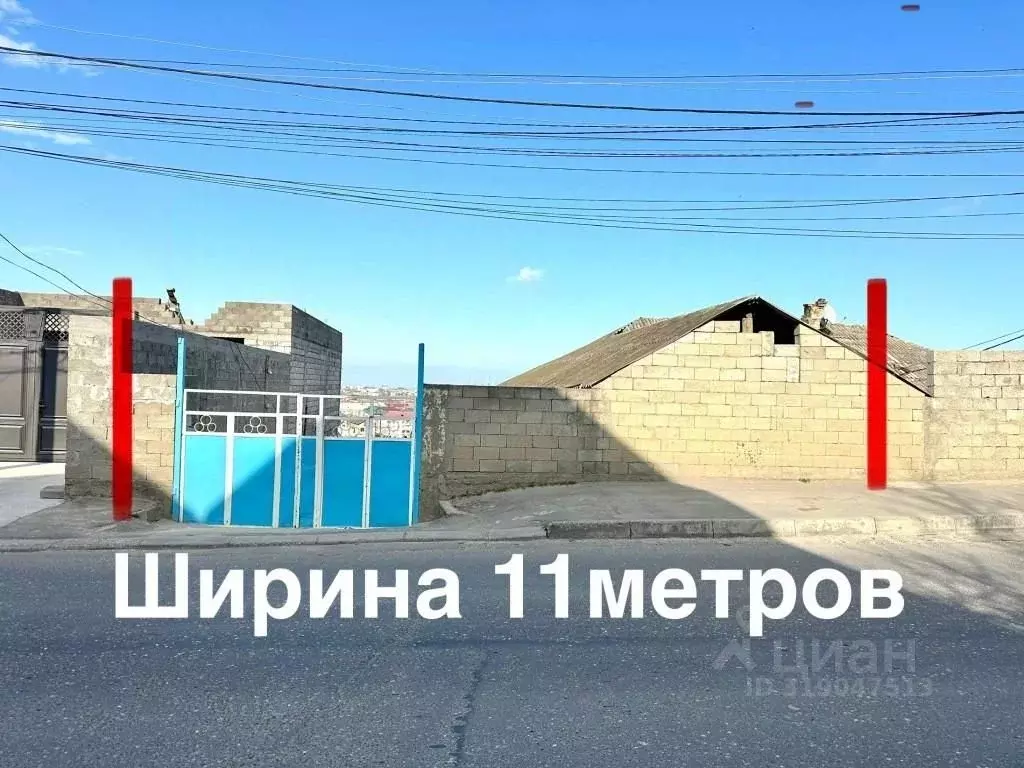 Участок в Дагестан, Махачкала городской округ, Альбурикент пгт ул. ... - Фото 1