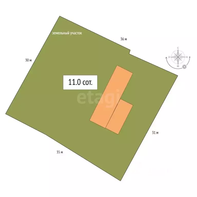 Дом в Алтай, Майминский район, пос. Алферово Цветочный пер., 7 (143 м) - Фото 2