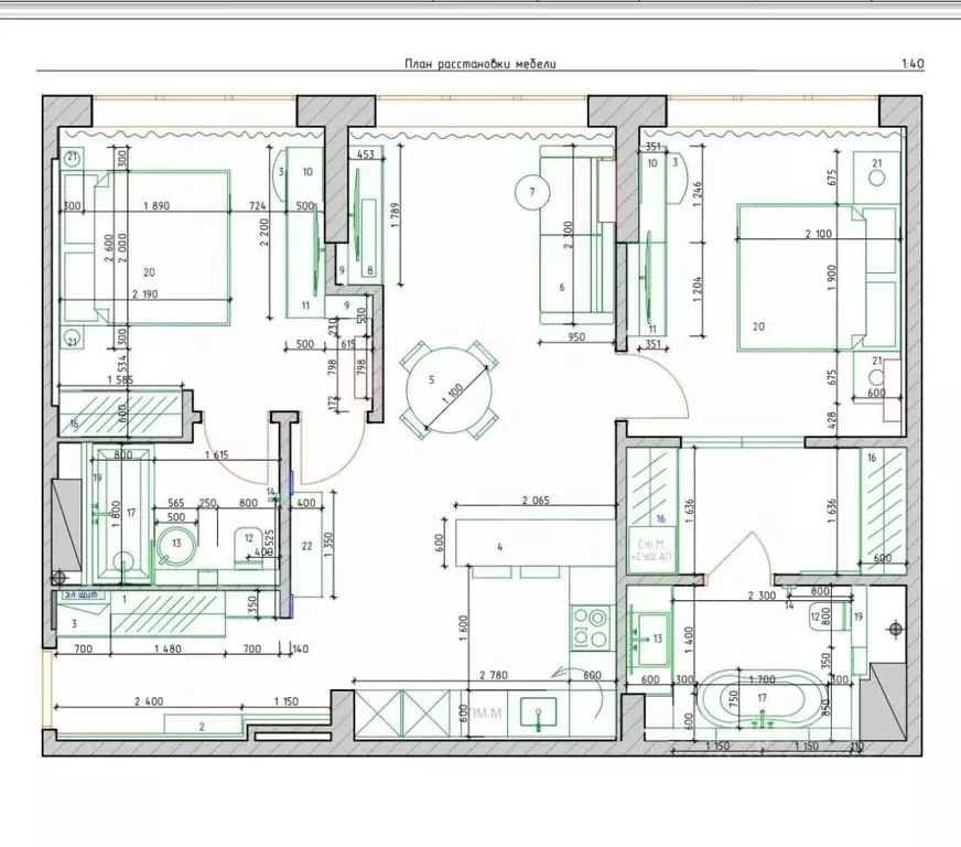 3-к кв. Москва Шмитовский проезд, 39к6 (85.0 м) - Фото 2