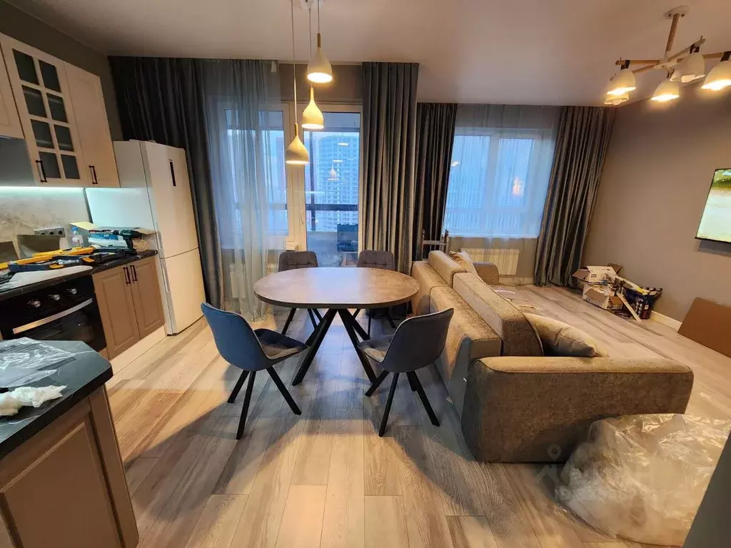 Студия Москва Аминьевское ш., 4Дк3литВ (38.0 м) - Фото 2