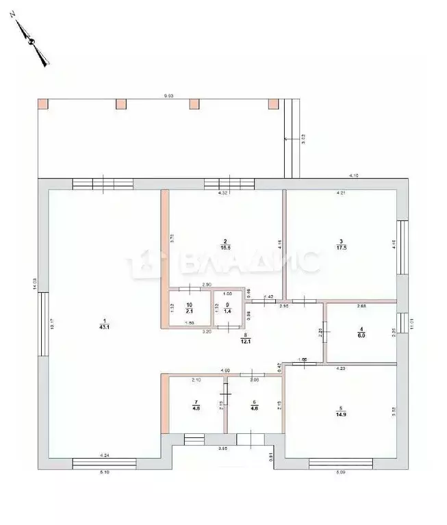 Дом в Воронежская область, Рамонский район, Новоживотинновское с/пос, ... - Фото 2