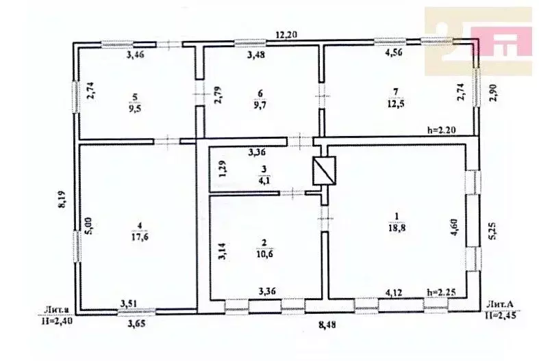 Дом в Самарская область, Красноярский район, Большая Каменка с/пос, с. ... - Фото 0