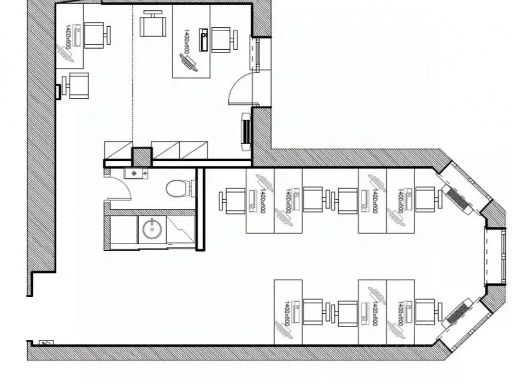 Офис в Москва Последний пер., 7 (59 м) - Фото 2