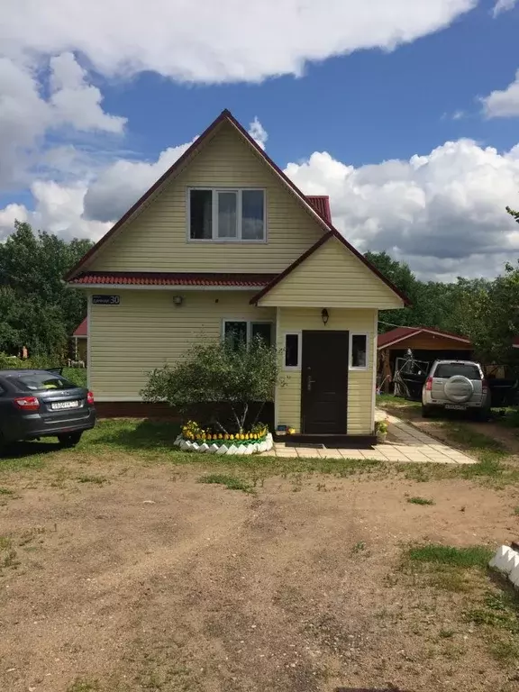 Дом в Псковская область, Плюсса рп ул. Фадеева (60 м) - Фото 1