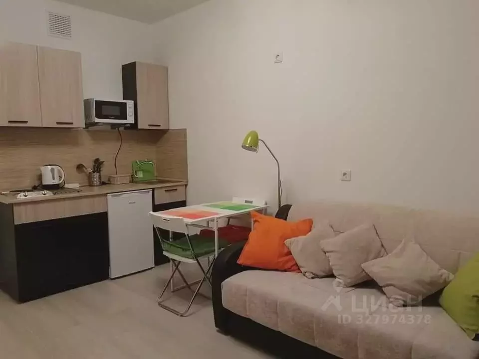 Студия Санкт-Петербург ул. Среднерогатская, 11 (25.0 м) - Фото 1