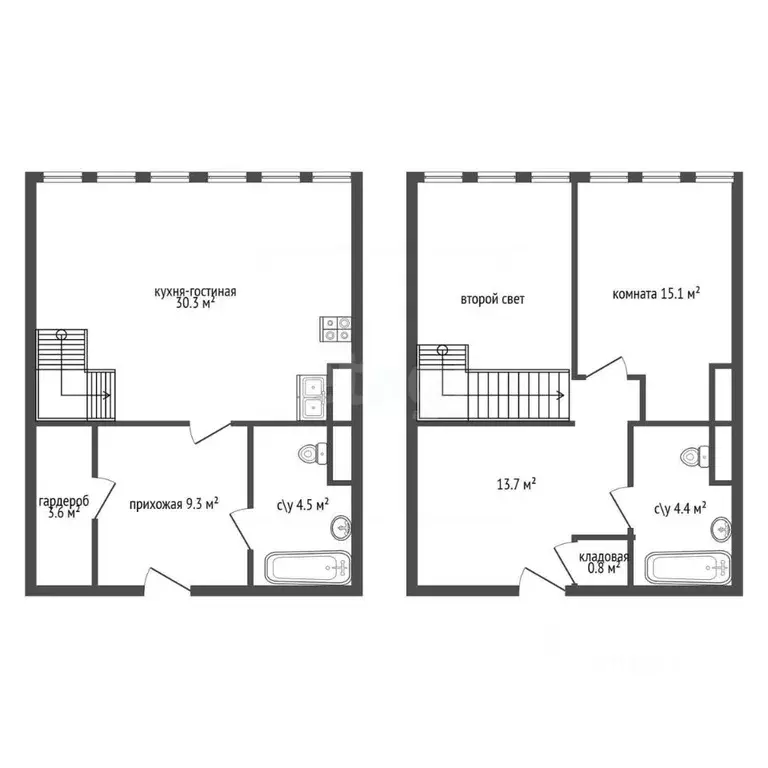 2-к кв. Санкт-Петербург Хасанская ул., 10к2 (100.0 м) - Фото 1