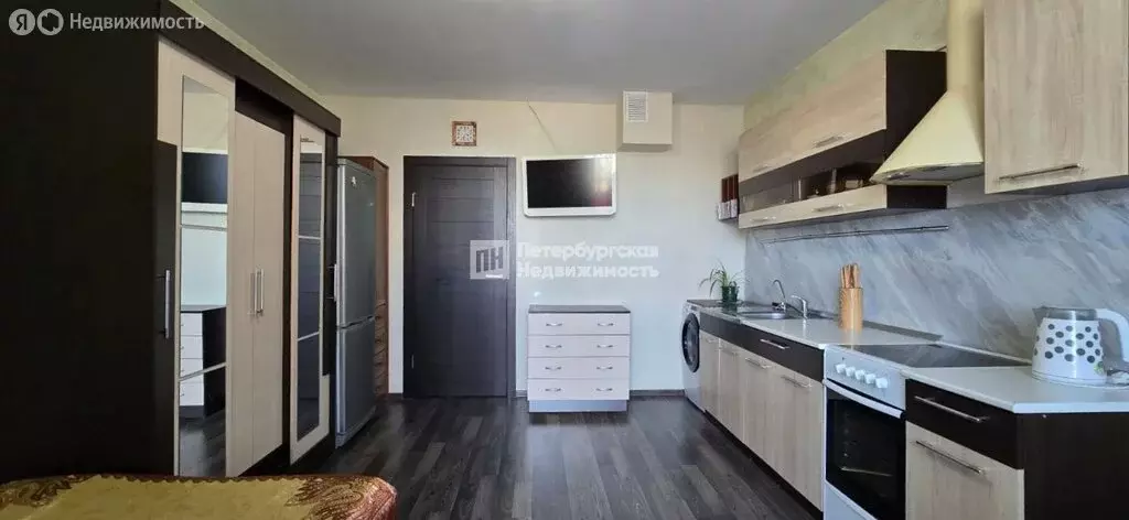 Квартира-студия: посёлок Шушары, Старорусский проспект, 13к1 (23.3 м) - Фото 0