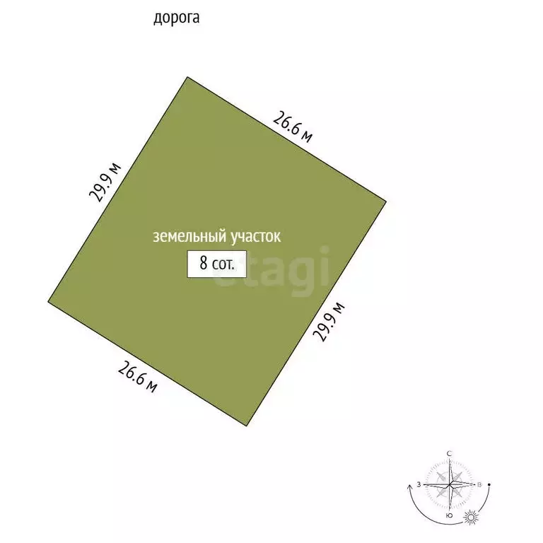 Участок в Низинское сельское поселение, ТСН Александровский Каскад (8 ... - Фото 1