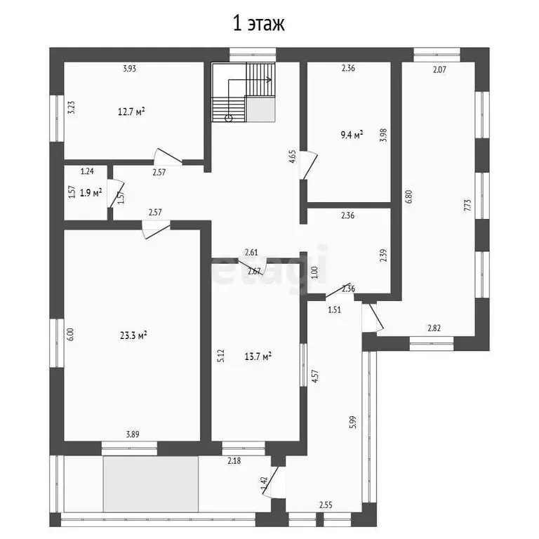 Дом в микрорайон Зайкова, улица Ахматовой (318.4 м) - Фото 2