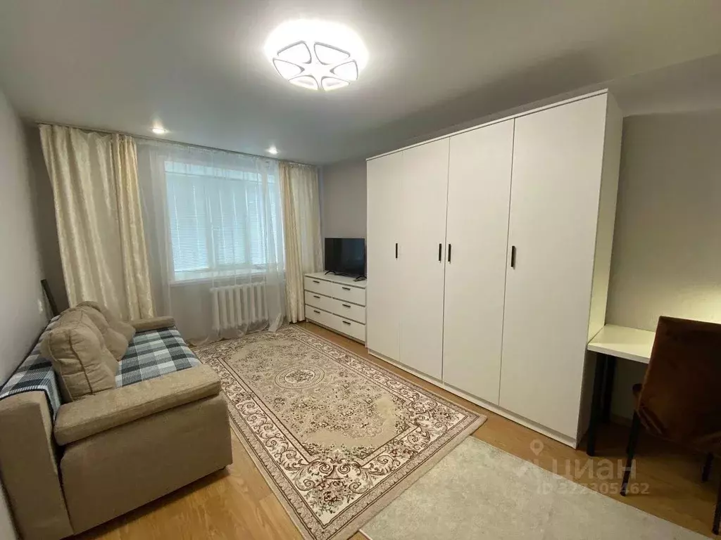 1-к кв. Татарстан, Казань ул. Юлиуса Фучика, 82 (34.5 м) - Фото 1