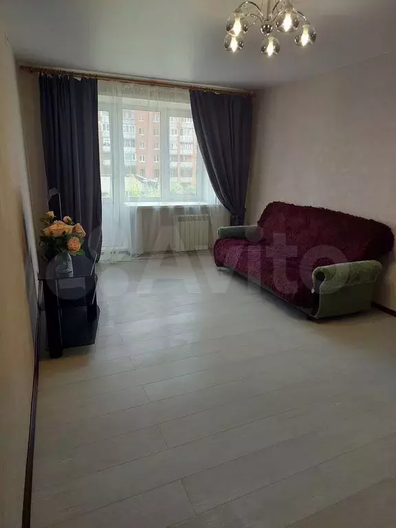 1-к. квартира, 38 м, 4/9 эт. - Фото 1