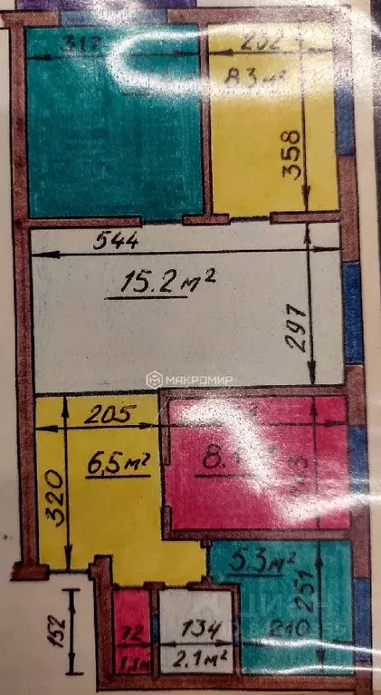 4-к кв. Орловская область, Орел Пионерская ул., 21 (61.0 м) - Фото 1