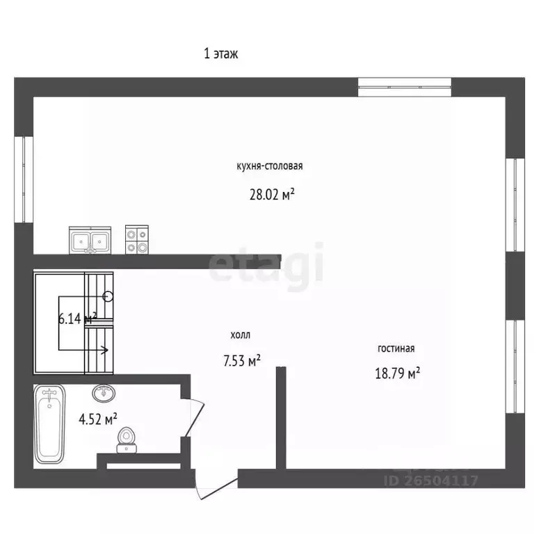 Дом в Севастополь ул. Лесхозная, 31 (193 м) - Фото 2