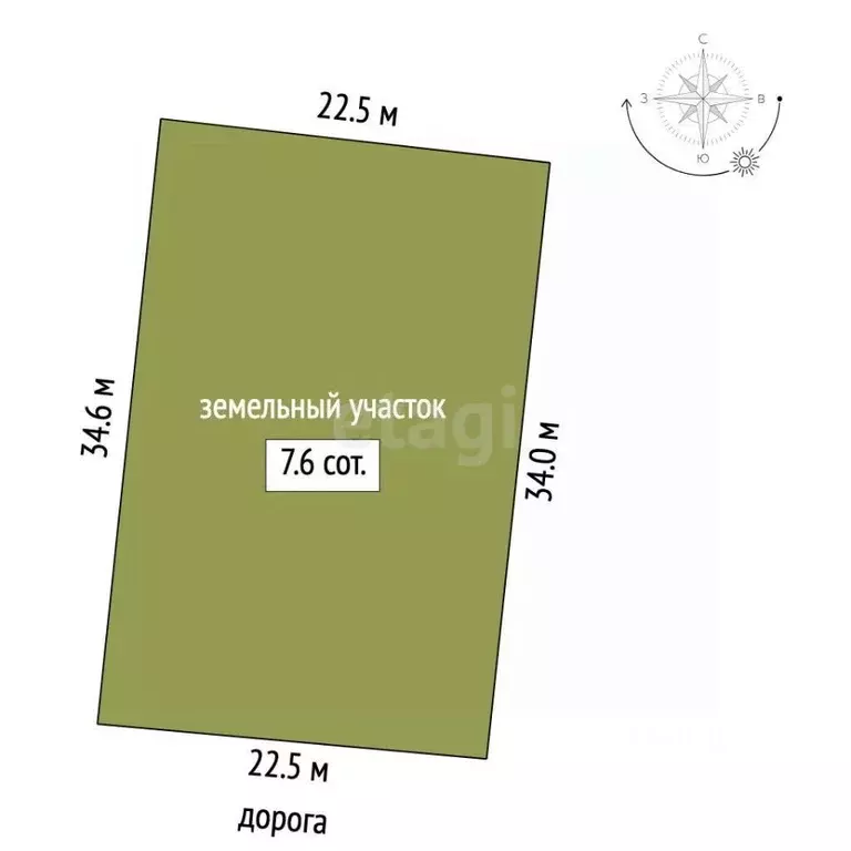 Участок в Мордовия, Саранск ул. 2-я Набережная (7.5 сот.) - Фото 2