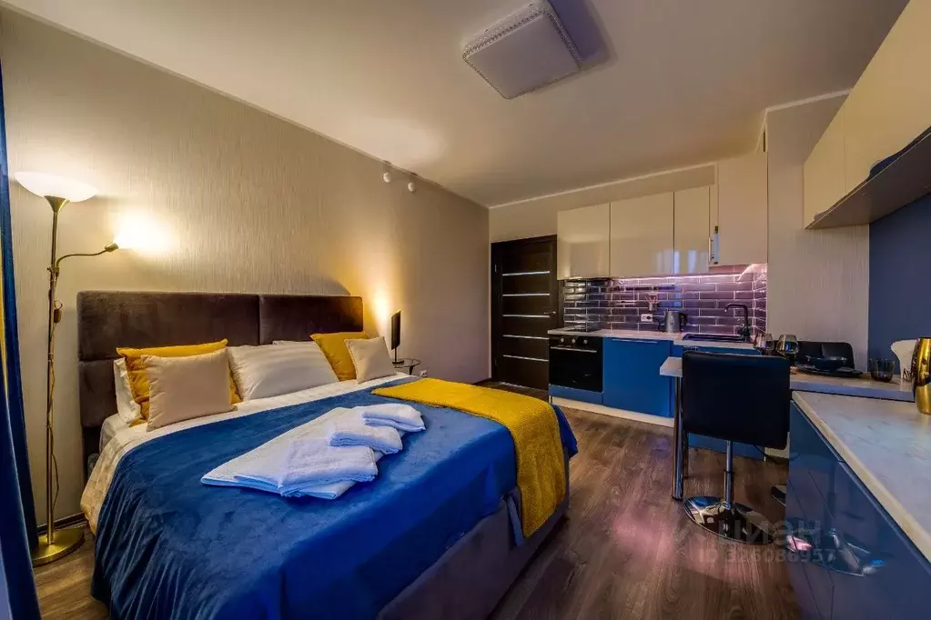 Студия Санкт-Петербург Политехническая ул., 6 (28.0 м) - Фото 1