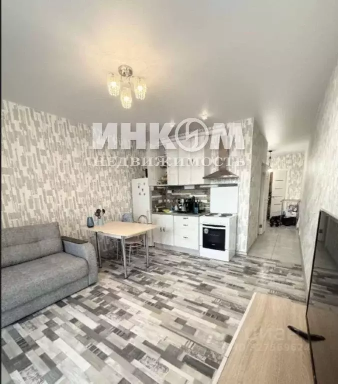 Студия Москва Рязанский просп., 2/1к2Б (32.2 м) - Фото 1