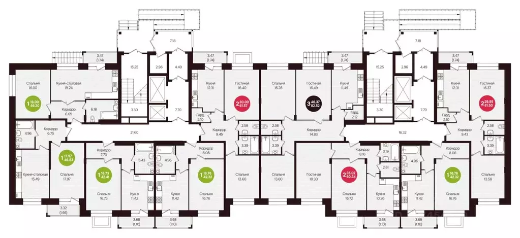 2-к кв. Чувашия, Новочебоксарск ул. Воинов-интернационалистов, поз24 ... - Фото 2