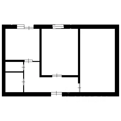 2-к кв. Ханты-Мансийский АО, Сургут ул. Энергетиков, 29 (47.4 м) - Фото 1