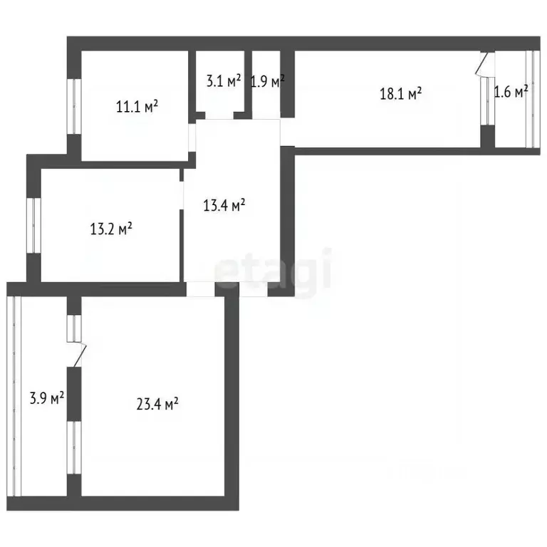 3-к кв. Воронежская область, Рамонский район, с. Ямное ул. Надежды, 9 ... - Фото 2