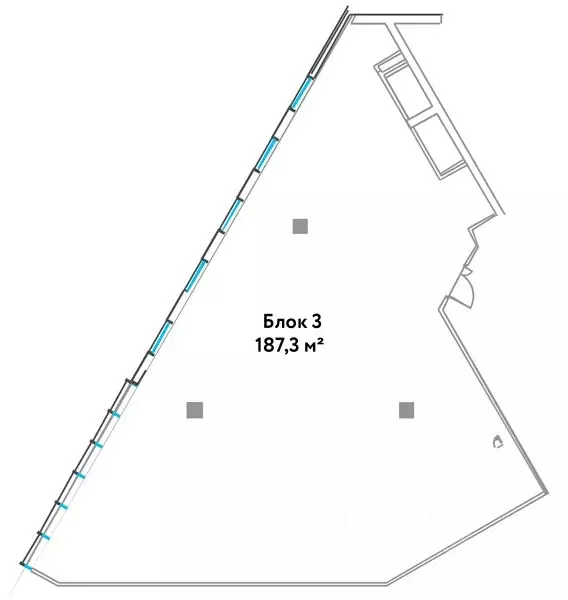 Торговая площадь в Московская область, Химки Куркинское ш., с2 (187 м) - Фото 1