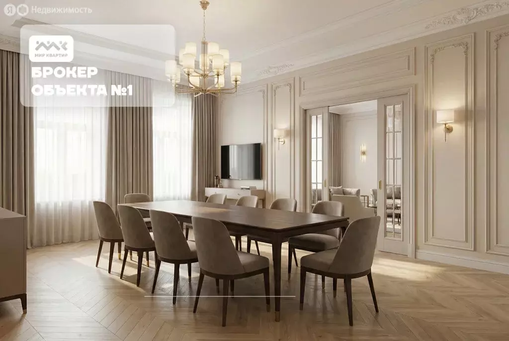 4-комнатная квартира: Санкт-Петербург, Захарьевская улица, 16 (245.7 ... - Фото 1