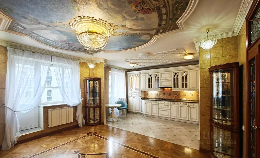 4-к кв. Москва 1-я Тверская-Ямская ул., 10 (100.3 м) - Фото 1