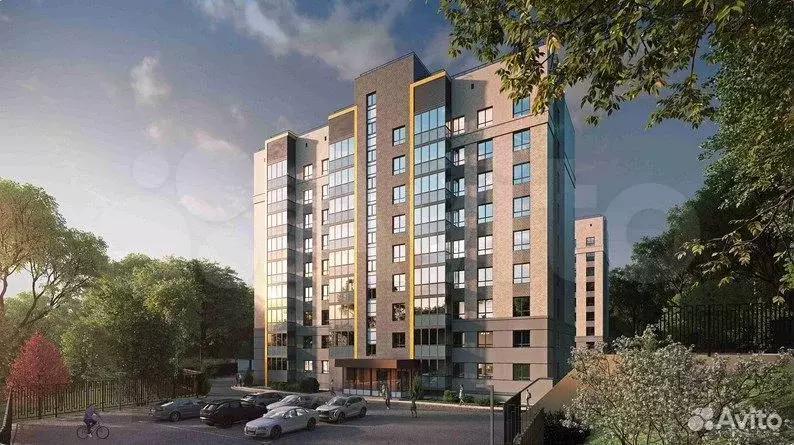 2-к. квартира, 63,4 м, 6/9 эт. - Фото 1