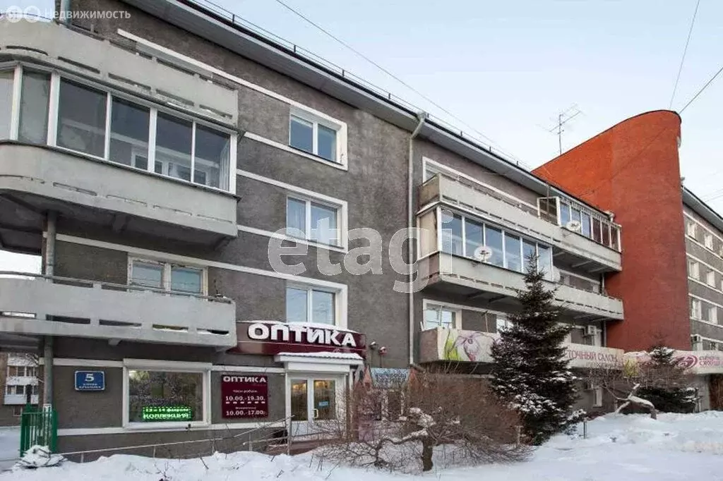 1-комнатная квартира: Новосибирск, Красный проспект, 59 (17.8 м) - Фото 1