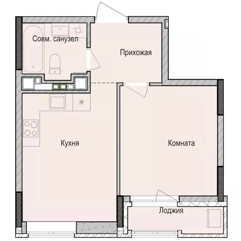 1-к кв. Татарстан, Казань Седьмое Небо жилрайон, Унай жилой комплекс ... - Фото 1