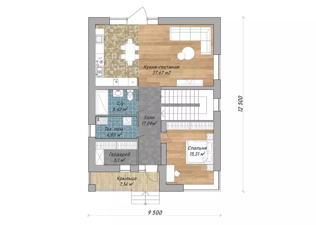 Дом в Московская область, Дмитровский муниципальный округ, Объединения ... - Фото 2
