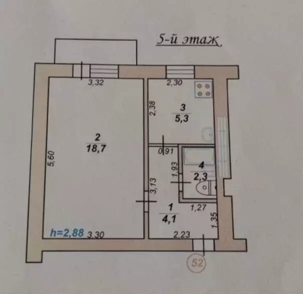 1-к кв. Крым, Керчь ул. Спартака, 7 (32.0 м) - Фото 1