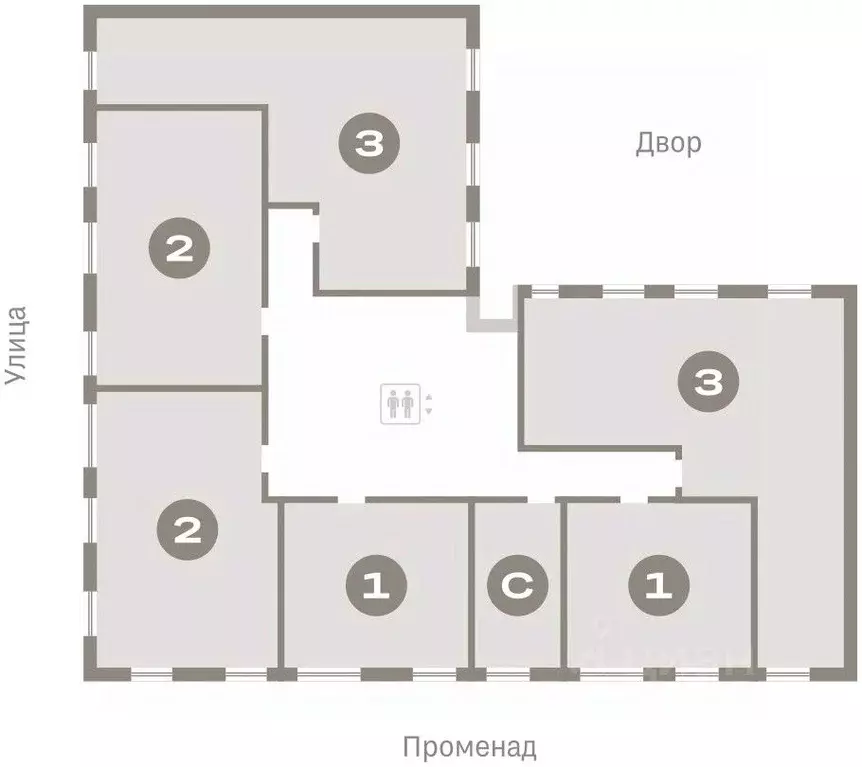 3-к кв. Омская область, Омск ул. Б.Г. Шаронова, 9 (84.38 м) - Фото 1