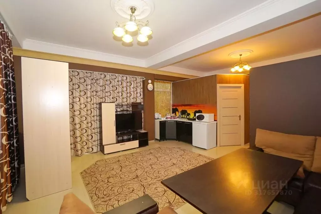 Комната Краснодарский край, Сириус пгт ул. Цветочная, 17/3 (55.0 м) - Фото 1