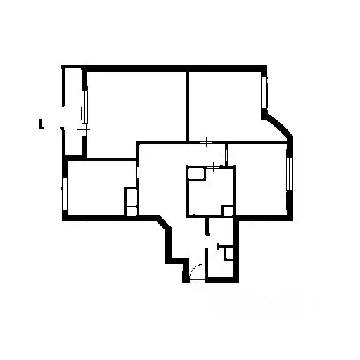 3-к кв. Москва ул. Удальцова, 44 (100.0 м) - Фото 1