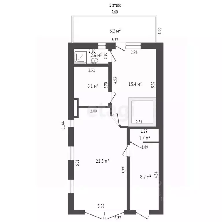 Дом в Калининградская область, Гурьевский муниципальный округ, Дельфин ... - Фото 2