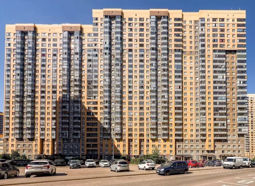 1-к кв. Санкт-Петербург пос. Парголово, ул. Федора Абрамова, 18к1 ... - Фото 1