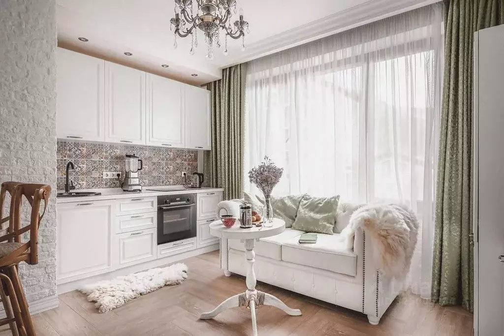 2-к кв. Краснодарский край, Сочи Красная Поляна пгт, ул. Пчеловодов, 9 ... - Фото 1